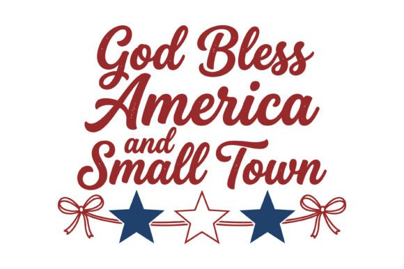 Capturing Hometown Spirit with God Bless America Small Town Design