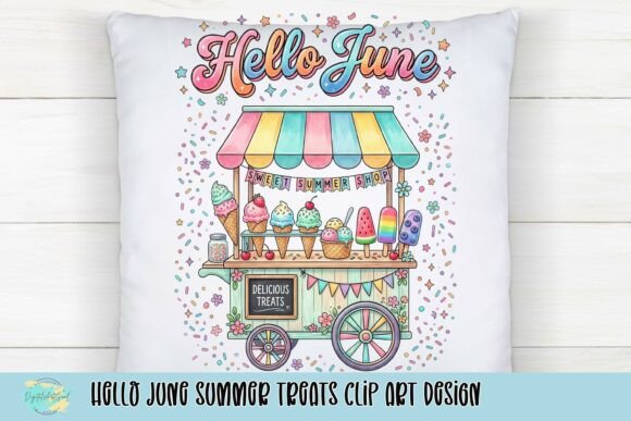 Celebrate Summer with This Sweet Hello June Clip Art