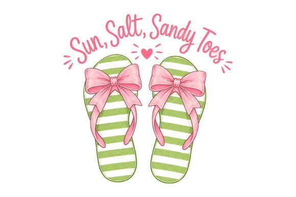 Embrace the Coast: Sun Salt Sandy Toes Flip Flop Design