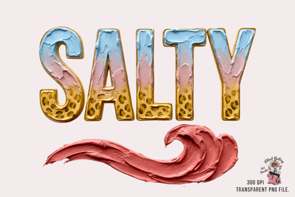 Salty Png, Summer Beach Shirt Design PNG for Your Projects