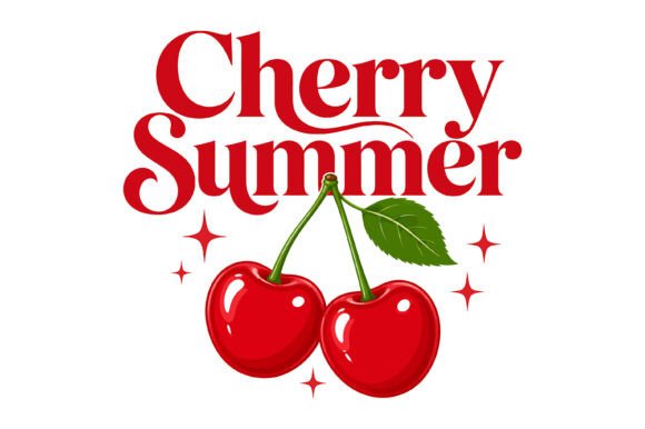 The Bold, Fresh Vibe of Cherry Summer Typography