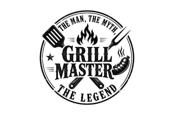 The Ultimate Grill Master Dad BBQ Vintage Design: Fire Up Your Creativity