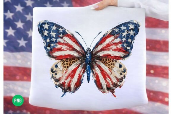 USA Butterfly PNG Design: A Versatile Asset for Creators